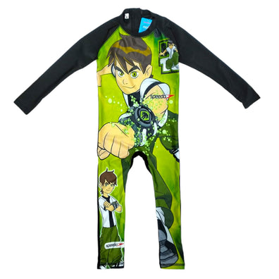 Green Ben Ten Full Sleeves Swimsuit SWM6156D